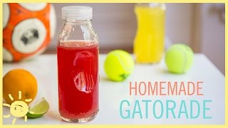 EAT  Homemade Gatorade [upl. by Aneladgam]