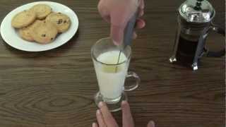 Aerolatte  The Original Steam Free Milk Frother [upl. by Naniac]