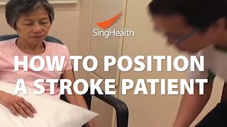 How To Position A Stroke Patient [upl. by Candless]