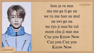 NCT U  Know Now Easy Lyrics [upl. by Eceryt]