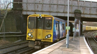 Half an Hour at 216  Birkenhead North Station 1022017  Class 507 508 terminus [upl. by Loresz]