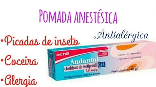 Resenha PomadaAndantol Gel [upl. by Salvadore]