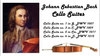 Johann Sebastian Bach  Cello suites in 432 Hz great for reading or studying [upl. by Abehsile217]