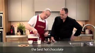 How to make a hot chocolate using an aerolatte milk frother [upl. by Dibri853]